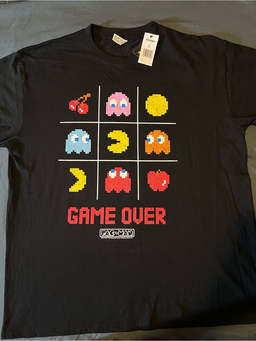 Game over pac-man men tee